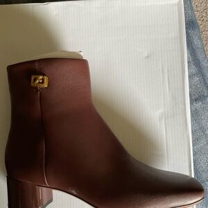 Franco Sarto Rich Brown Ankle Booties